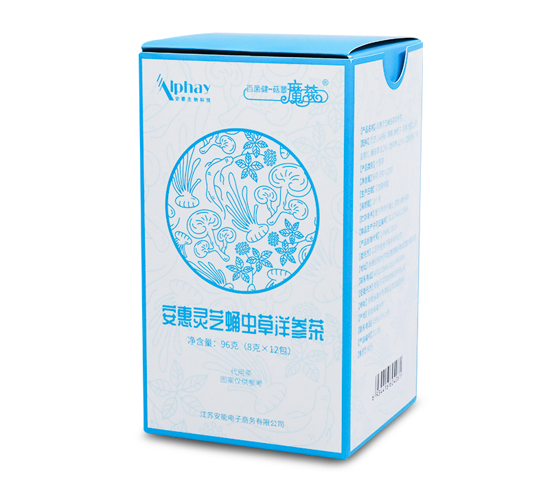 安惠靈芝蛹蟲草洋參茶